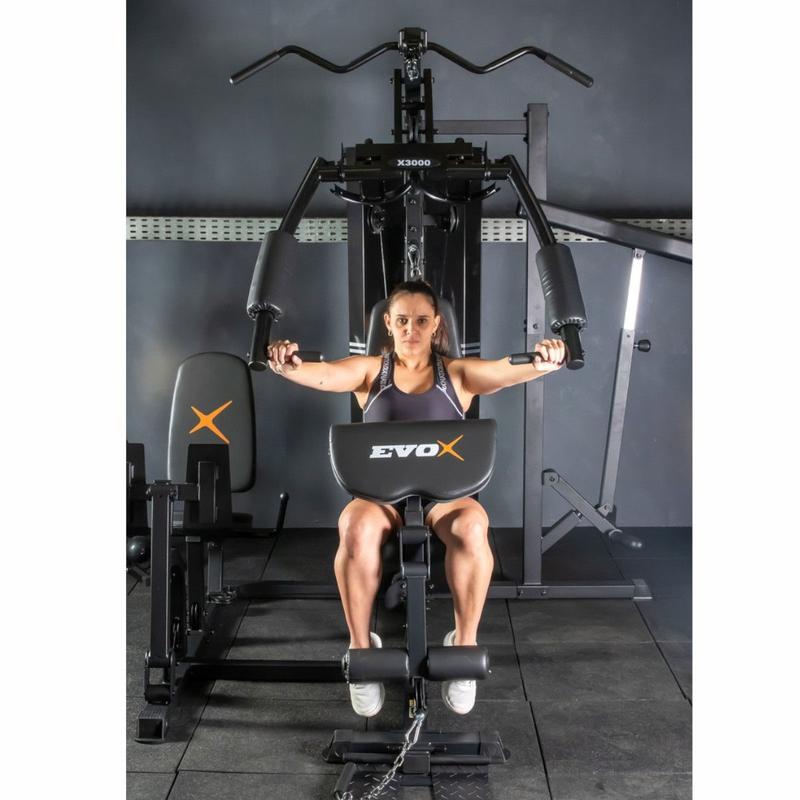 Estação de Musculação EVOX X3000 Leg Press Peso 72 kg - Evox